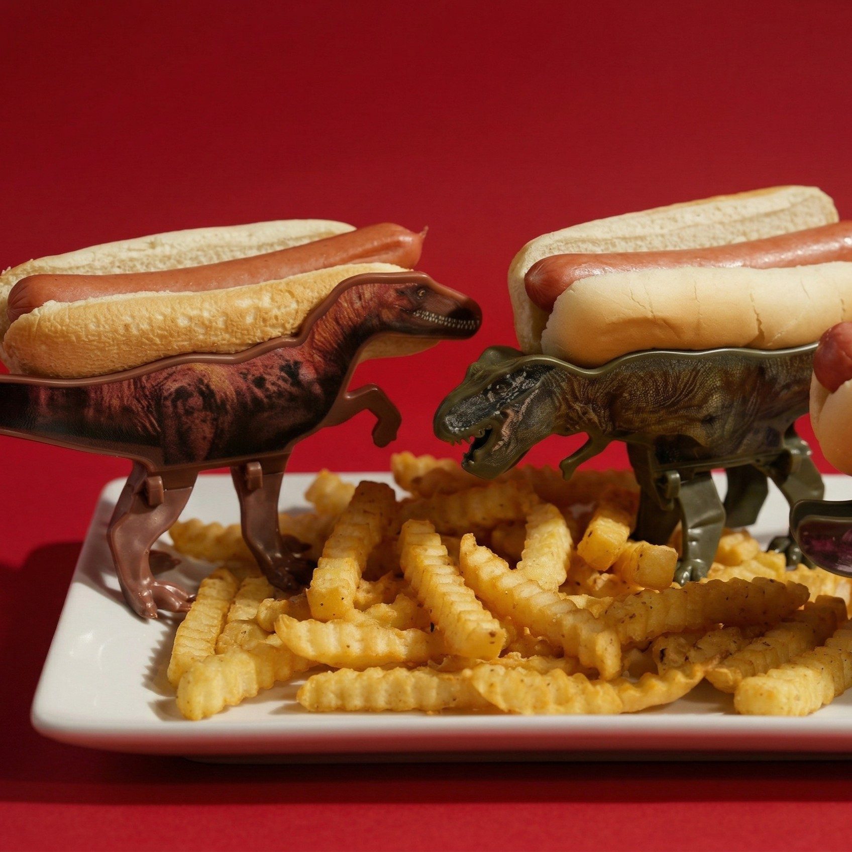Dino Dog & Fries.