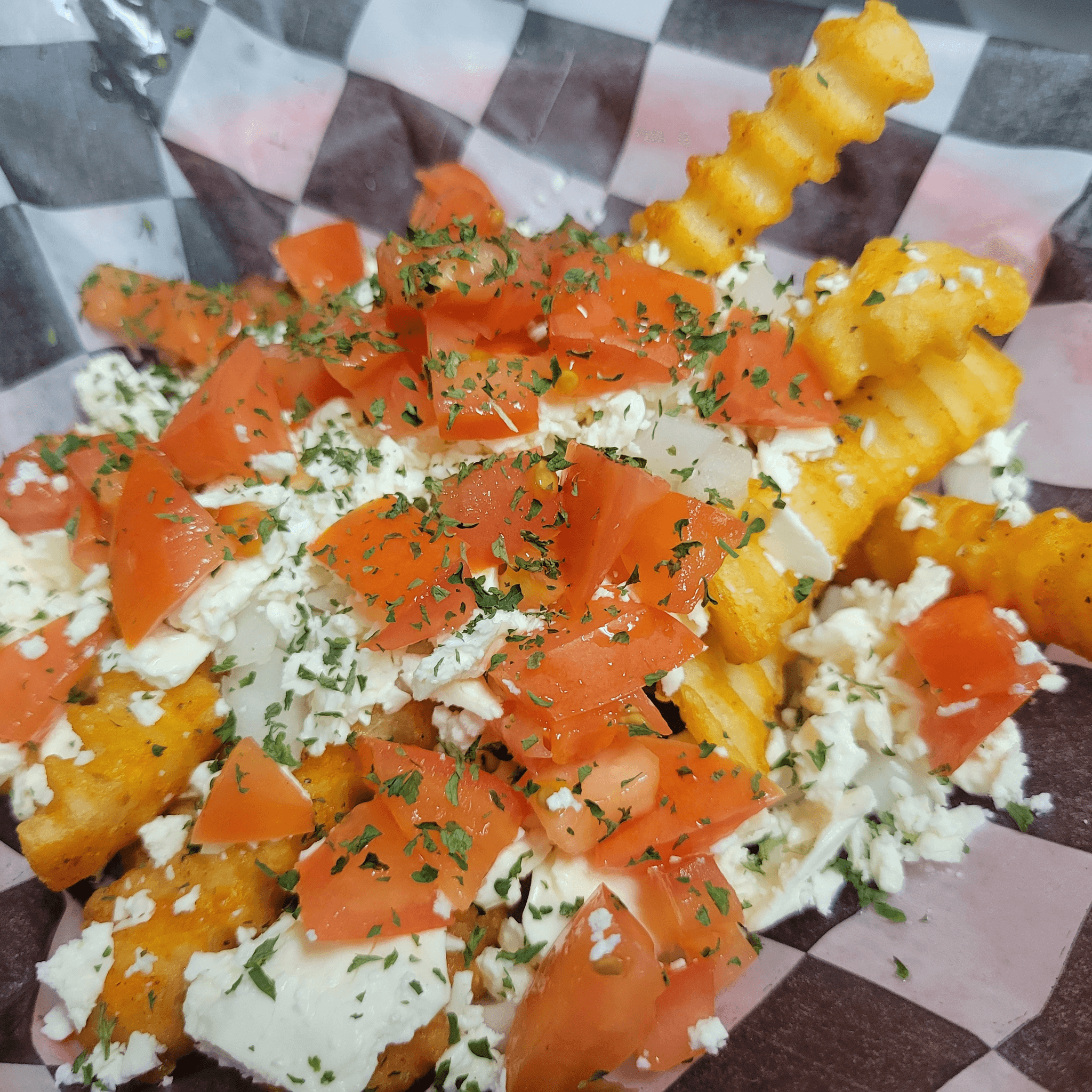 Crinkle Fries.