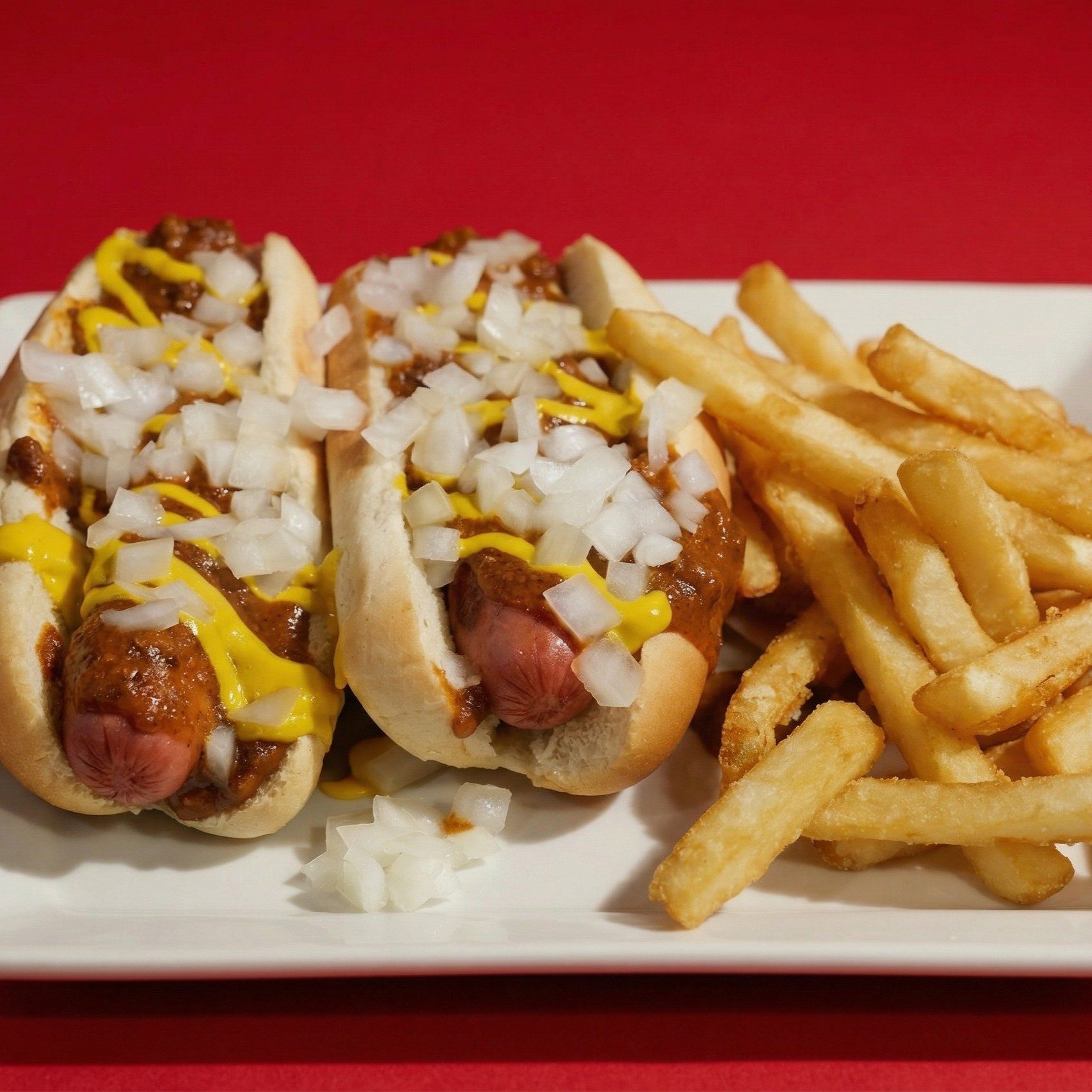 #1 - Two Coney's w/fries.