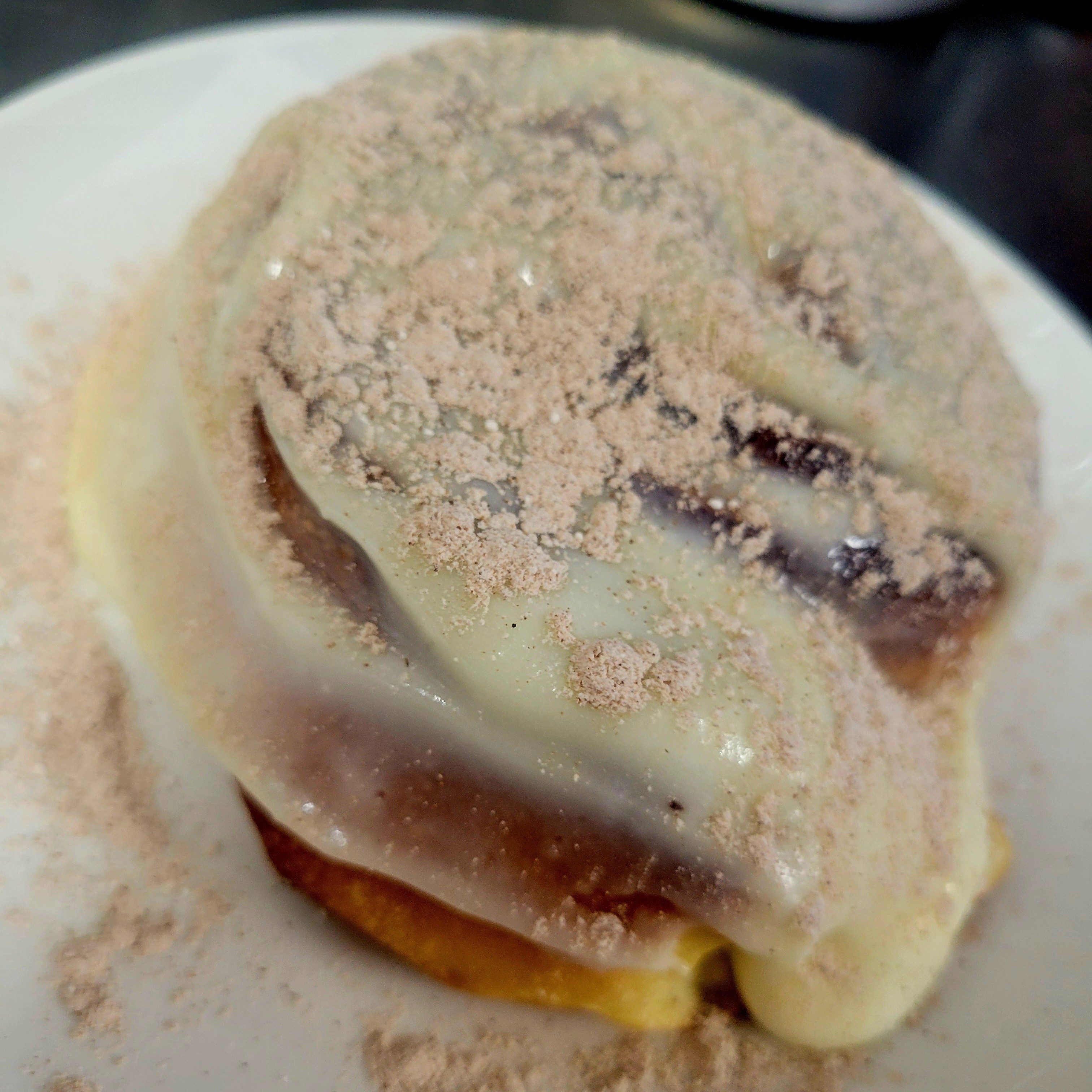 House Made Cinnamon Roll.