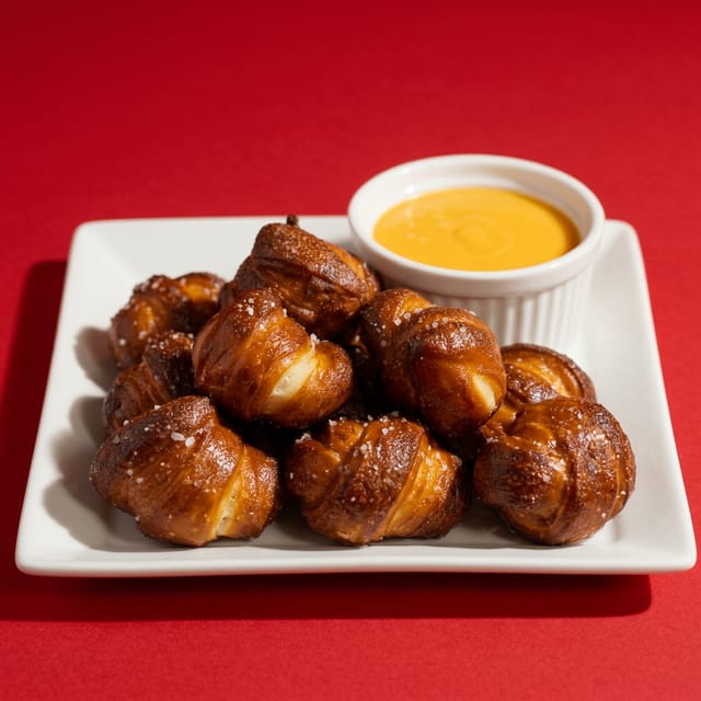 Bavarian Pretzel Bites.