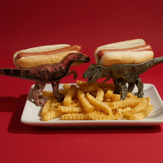 Dino Dog & Fries.