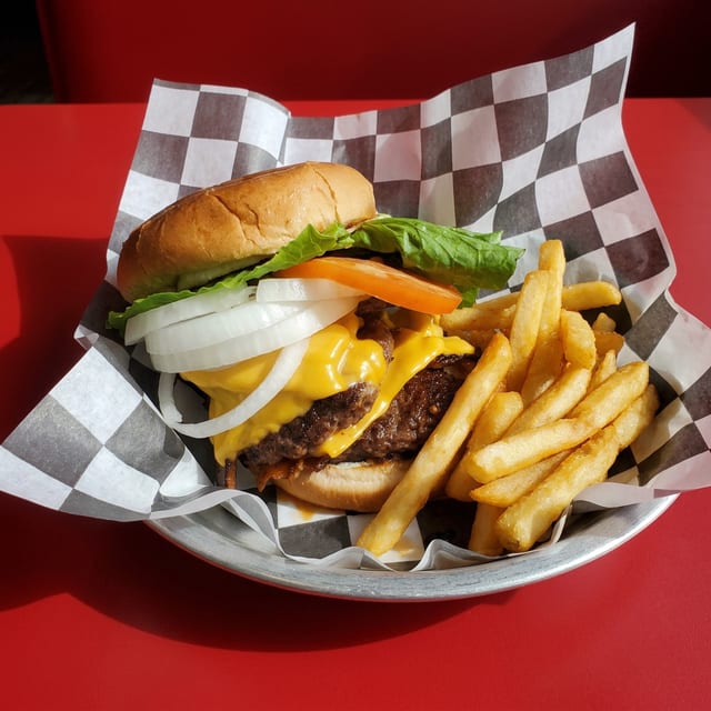 Indominus Rex - Double Bacon Burger.