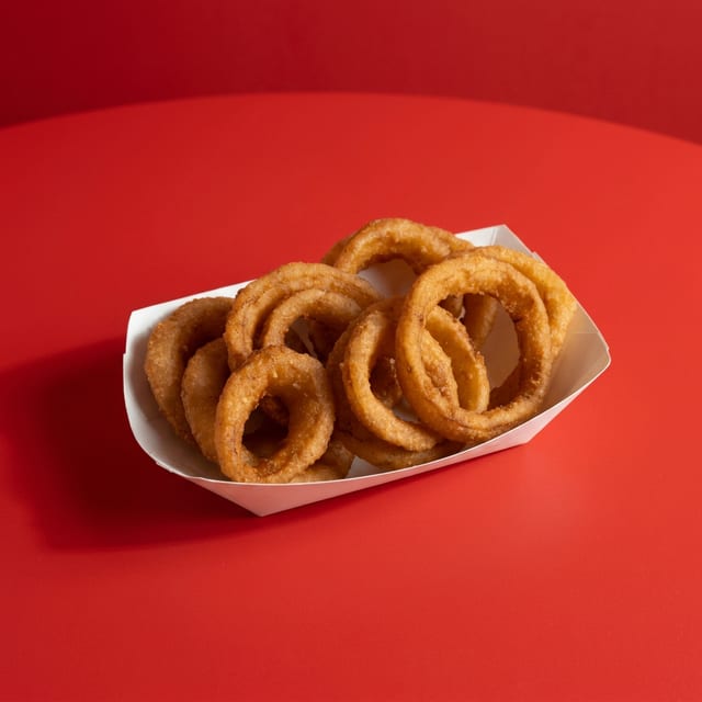 Beer Battered Onion Rings.